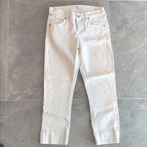 Citizens of Humanity white jeans